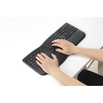 Reposamuñecas integrado del teclado ergonómico Kensington KB680