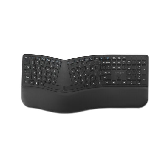 Teclado ergonómico Kensington Pro Fit Ergo KB680 diseño dividido vista frontal