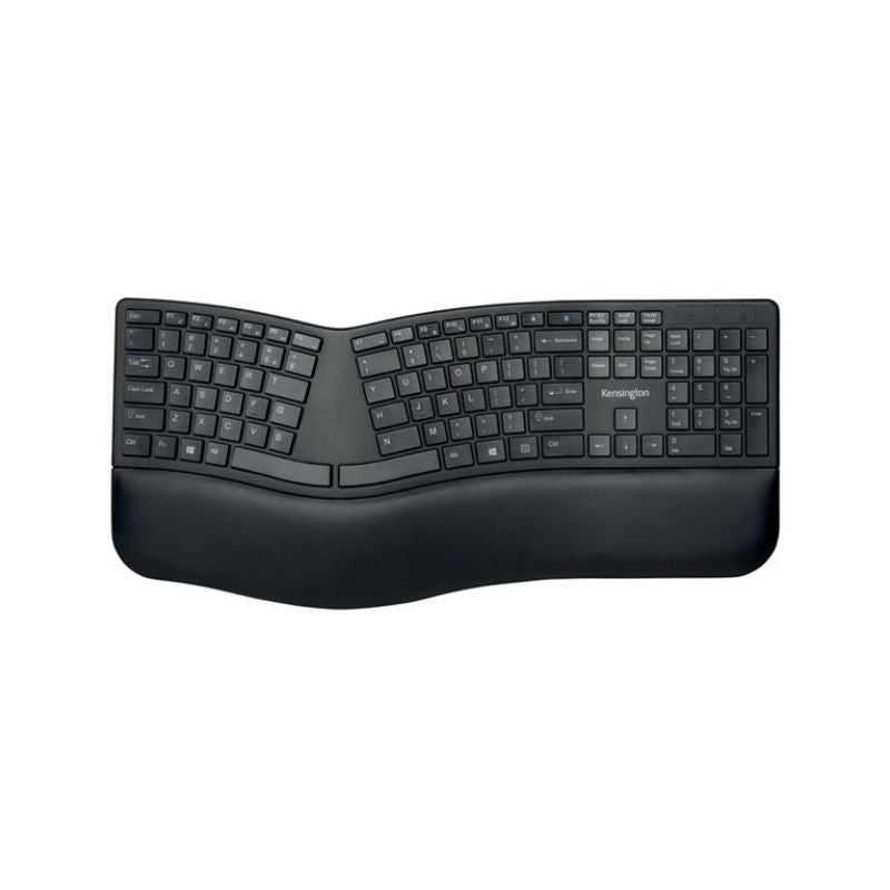 Teclado ergonómico Kensington Pro Fit diseño dividido vista frontal