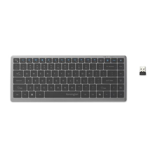 Detalle de las teclas scissor-switch del teclado Kensington KB435 EQ