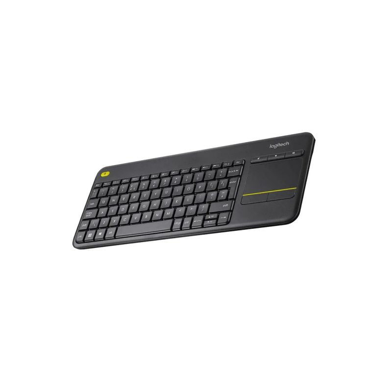 Teclado Logitech K400 Plus inalámbrico con touchpad 