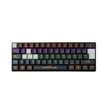 Teclado mecánico gamer Primus Ballista61T 60% switch red vista frontal